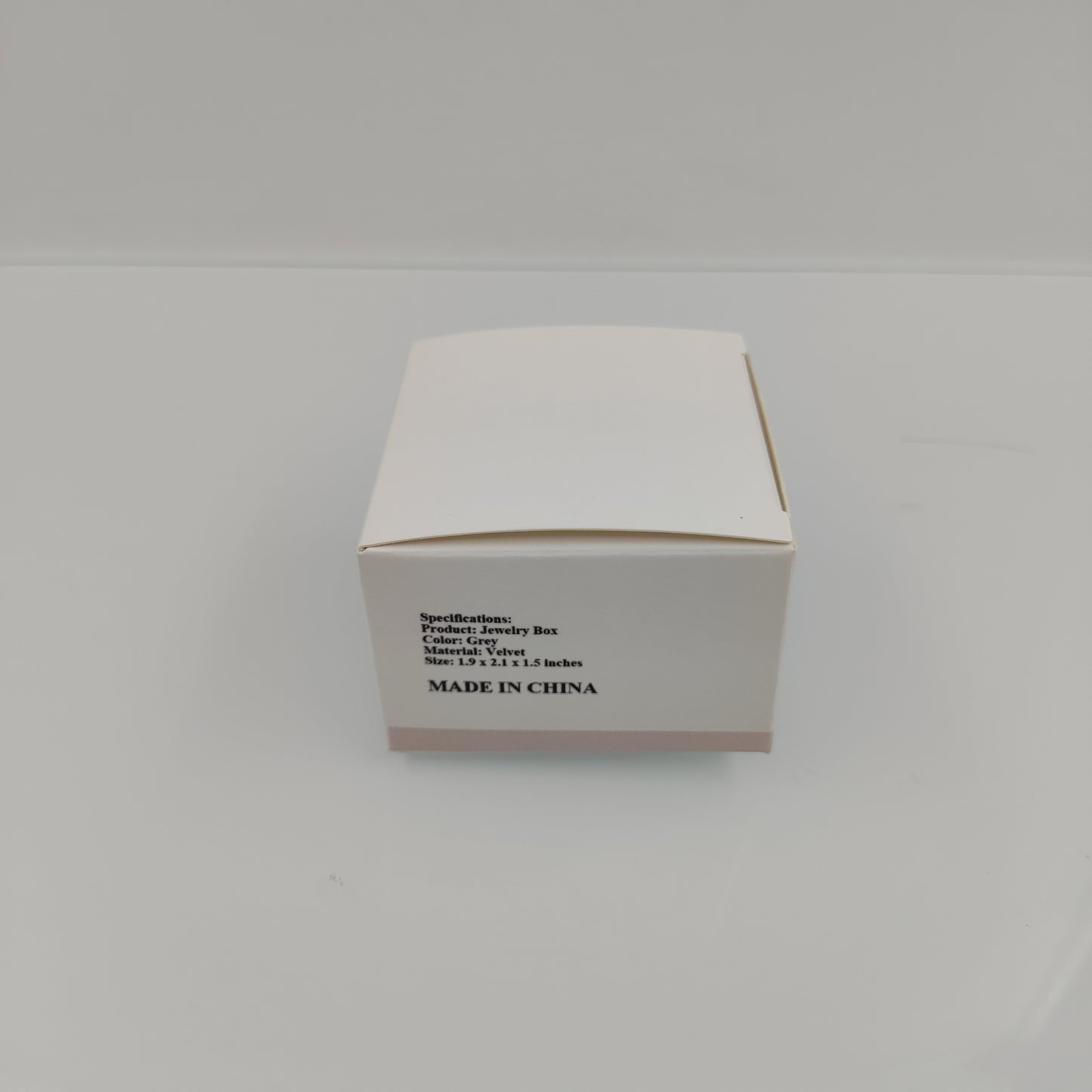 LieToi Grey Jewelry Box Simple Travel-Friendly Design for Women Girls Christmas Gift